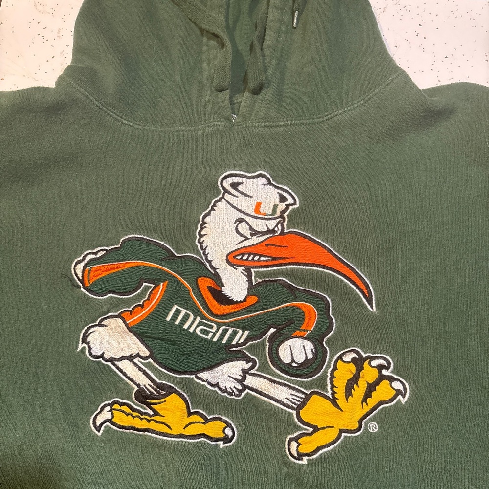 MIAMI sweatshirt.